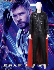 Avengers: Infinity War Thor Cosplay Costume Men Full Suit Uniform Party Show 07FC0E-D4 - KOEEK
