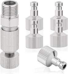 new NEOECO Airbrush Quick Disconnect Coupler Release Fitting & Plug, 6pcs Type 1 NEOECO - KOEEK