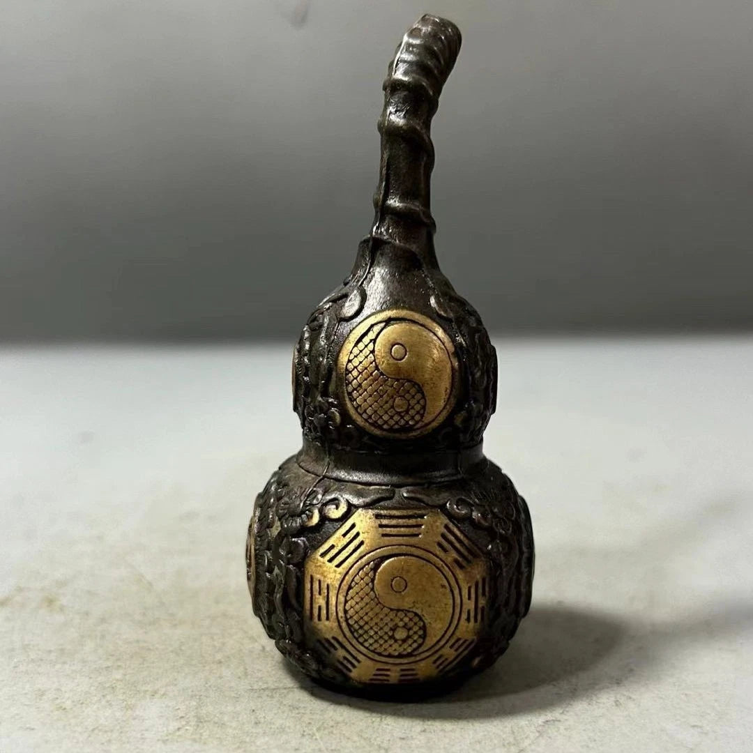 Chinese Style Bagua Fu Lu Gourd Hanging Ornament Feng Shui Home Office Decor 07FC0E-D4 - KOEEK