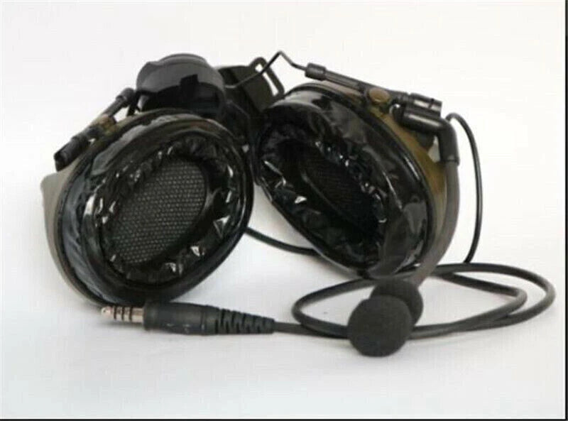 C3 TCA Comtac-III Tactical Headset Peltor Helmet Ver. Noise Reduction Headphone 07FC0E-D4 - KOEEK