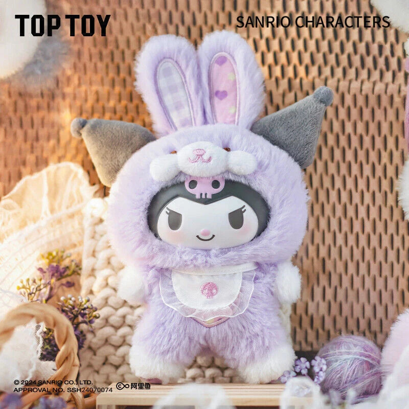 Sanrio Characters Elf Bunny Baby Series Confirmed Blind Box Plush Toy Pendant 07FC0E-D4 - KOEEK