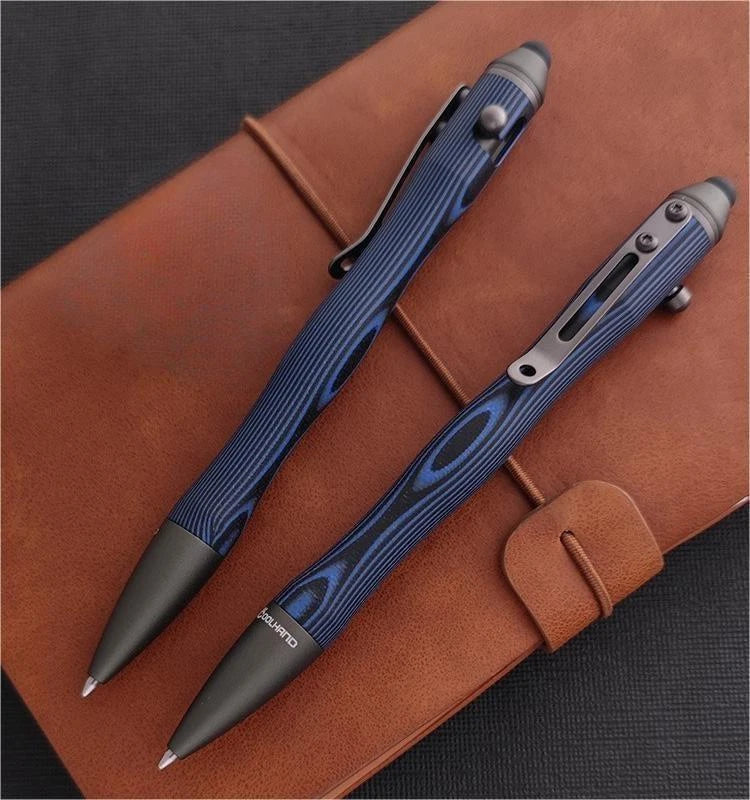 G10 Aluminum Alloy Ballpoint Pen Stylus Tip Touch Screen Pocket Writing EDC Pen 07FC0E-D4 - KOEEK