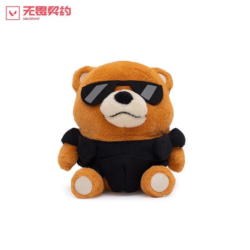 Official VALORANT Tactical Bear Plush Doll Stuffed Toy Game Fan Collection Gift 07FC0E-D4 - KOEEK