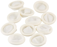 new General-Purpose Latex Finger Cots, Large, White 07FC0E-D4 - KOEEK