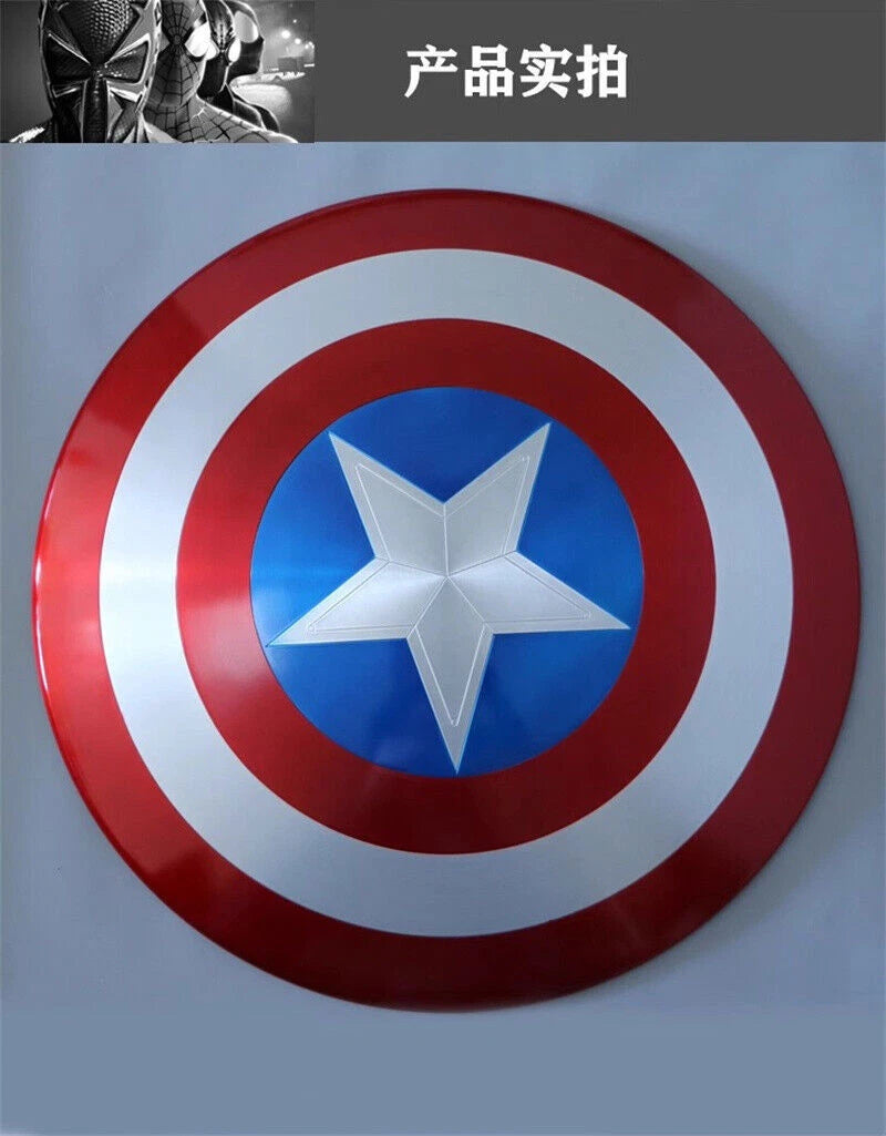HOT US ! Captain America Shield Marvel Legends 75th Anniversary Alloy Metal 1:1 07FC0E-D4 - KOEEK