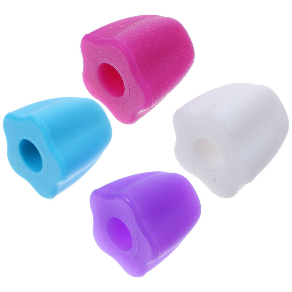 new  4 Pcs Dispenser Toothpaste Cap Self-sealing Caps for Bathroom Child koeek - KOEEK