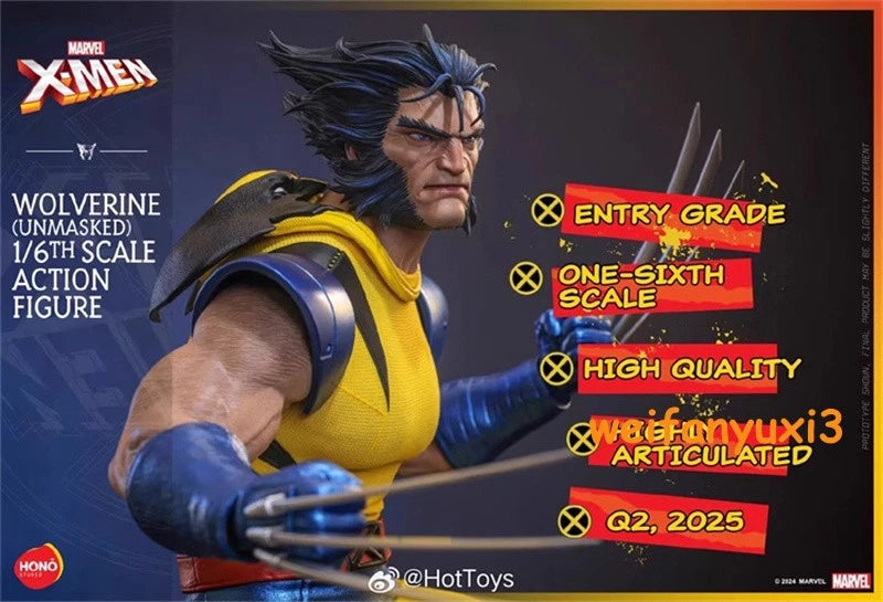Hot Toys 1/6 Hono Studio HS01 Marvel Comics Wolverine Action Figure Toy Gift 07FC0E-D4 - KOEEK