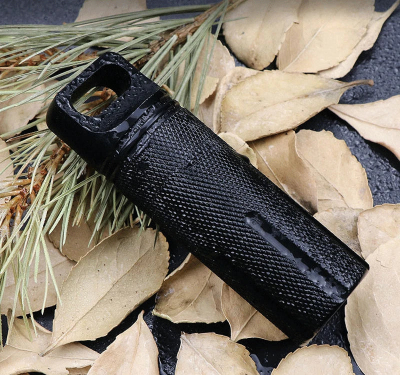 EDC Aluminium Alloy Waterproof Tank Large Capacity Sealed Outdoor Storage Box 07FC0E-D4 - KOEEK