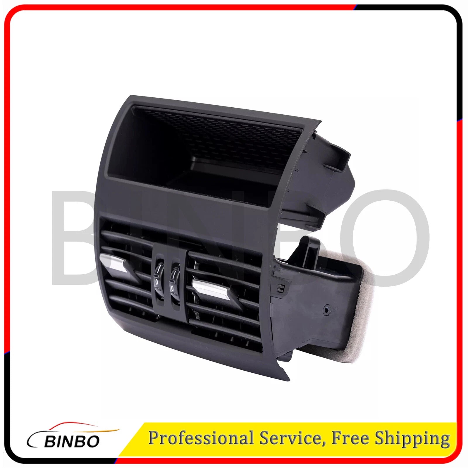 Car Rear Console Center Grill Dash AC Air Vent for BMW 5er F10 F18 64229172167 07FC0E-D4 - KOEEK