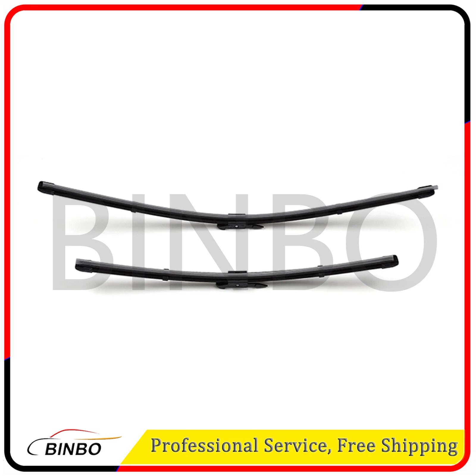 For Audi BMW Mercedes Pair Set Front Left & Right Windshield Wiper Blades 07FC0E-D4 - KOEEK