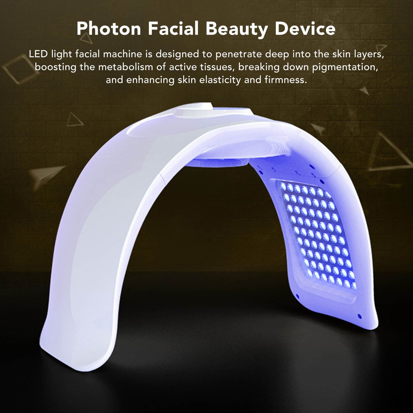 ny LED Photon Light Machine Moisturizing Spray Photodynamic Machine (EU Plugg)