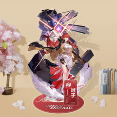 Anime Honkai: Star Rail Himeko Stand Establish  Figure Acrylic Gift 07FC0E-D4 - KOEEK