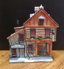 Lemax Caddington Village Kelly's Fine Furniture Porcelain Lighted Christmas LEMAX - KOEEK