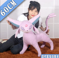Giant Espeon 60cm Plush Doll Pillow Cosplay Game Stuffed Toy Xmas Gift 07FC0E-D4 - KOEEK