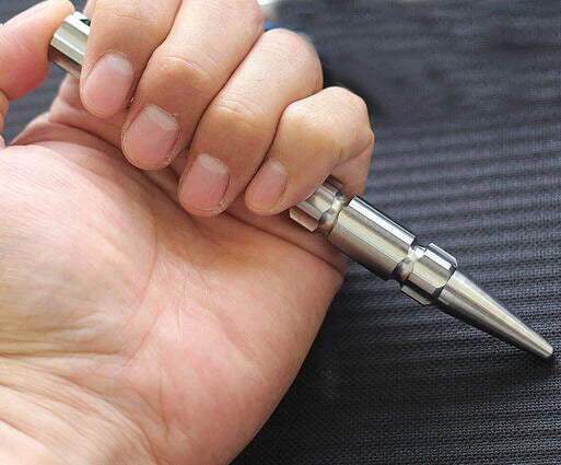 EDC 1 PC Portable Titanium Alloy Stick Pendant Outdoor Stick Multipurpose Tool 07FC0E-D4 - KOEEK