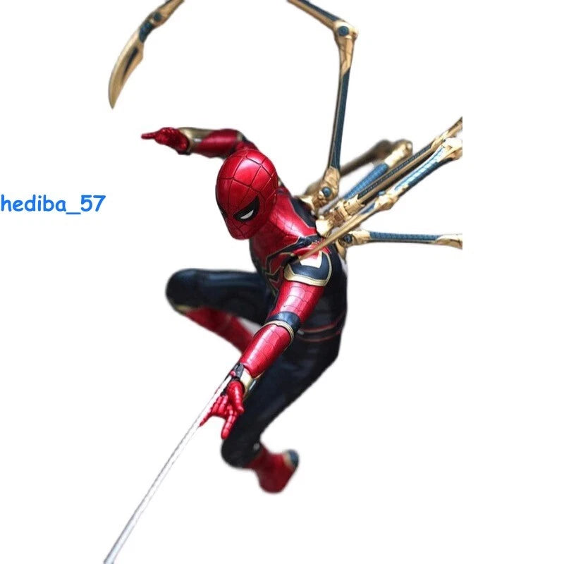 1:6 Scale Spider-Man Iron Spider Movable Action Figures Model Toy Collection 07FC0E-D4 - KOEEK