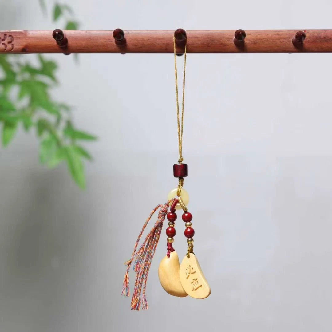 Holy Cup Phone Charm Keychain Car Pendant Couples Unisex  Blessing 07FC0E-D4 - KOEEK