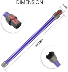 Replacement vacuum pole for cordless stick vacuum cleaner,quick release (purple) 07FC0E-D4 - KOEEK