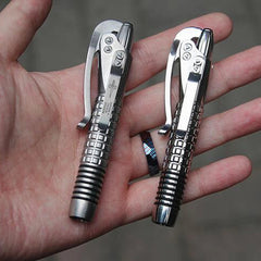 Titanium Alloy Pen Outdoor Portable EDC Tool Signature Pen Technology Siphon Pen 07FC0E-D4 - KOEEK