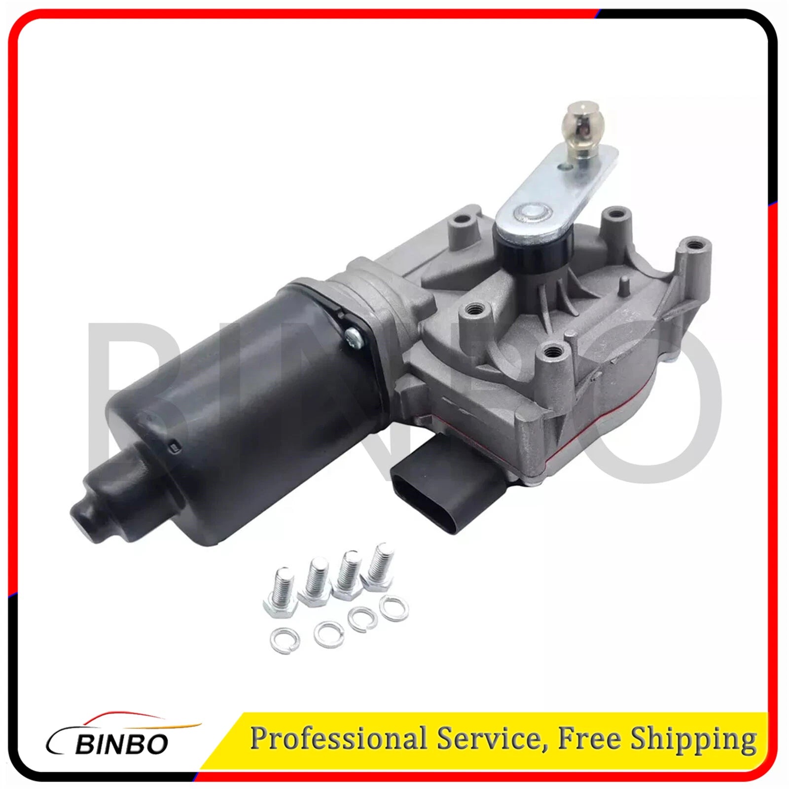 Front Windshield Wiper Motor for 2007-2015 Audi Q7 3.0L 3.6L V6 V8 4L1955023F 07FC0E-D4 - KOEEK