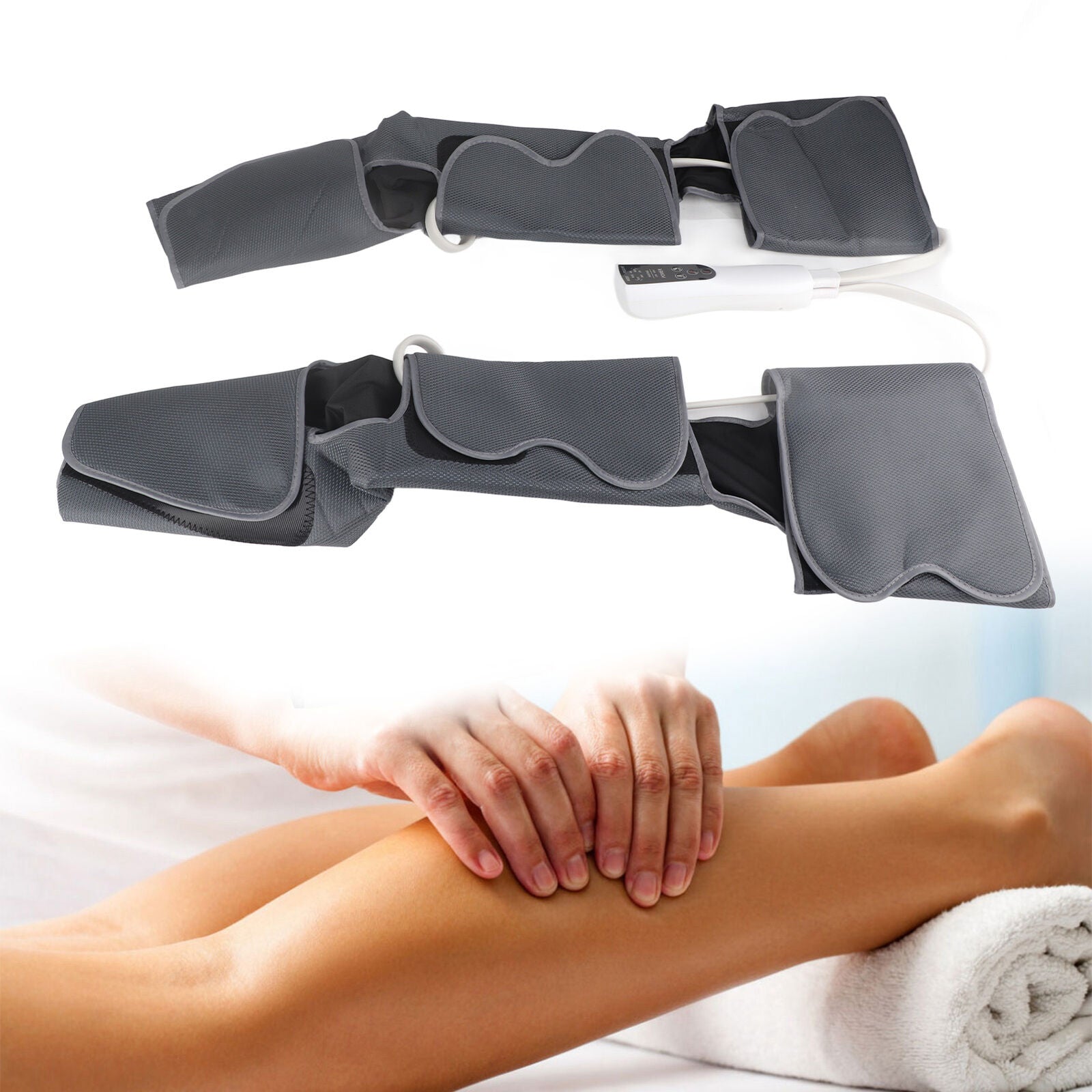 new Massager Compression Massage Machine Heat For Calf Circulation (EU Plug ) HGF koeek - KOEEK