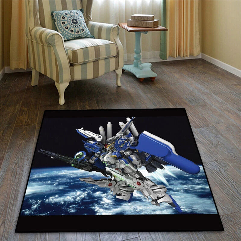 Anime GUNDAM Non-slip Carpet Floor Mat Door Mat Chair Cushion Gift Area Rugs 07FC0E-D4 - KOEEK