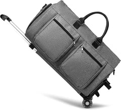 Rolling Garment Bag, Rolling Bag with Wheels Rolling Garment Bag for Traveling 07FC0E-D4 - KOEEK