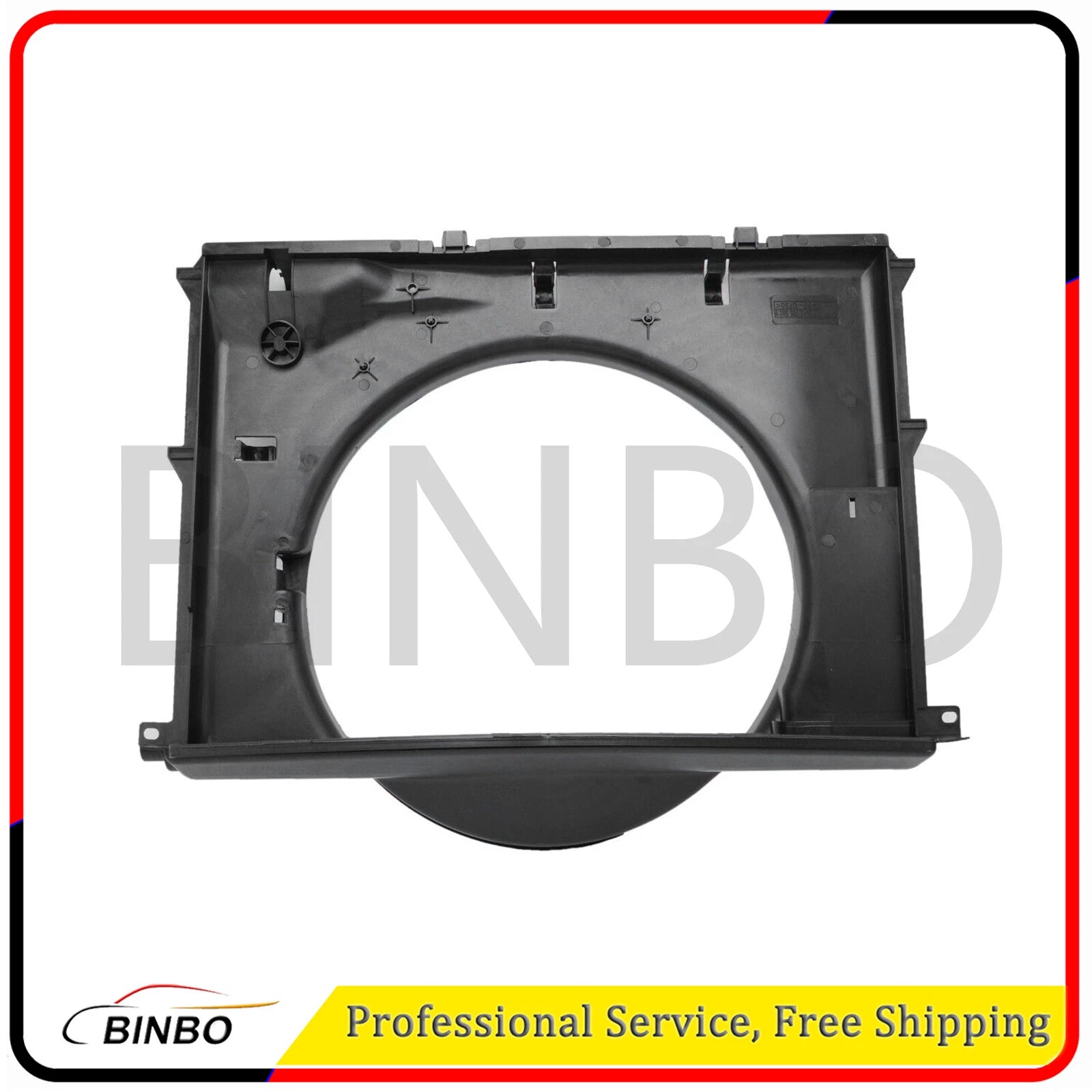 Radiator Cooling Fan Plastic Shroud For BMW E39 525i 528i 530i 17101438457 07FC0E-D4 - KOEEK
