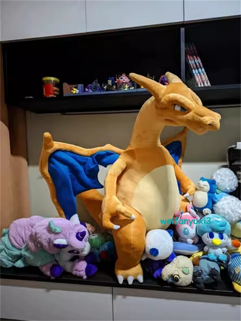 Charizard Plush Doll Cute Japan Anime Stuffed Toy Large Throw Pillow Xmas Gift 07FC0E-D4 - KOEEK