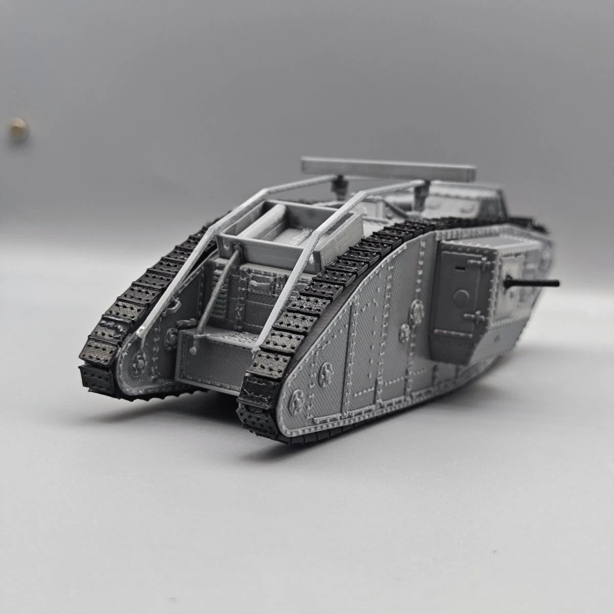 1/48 Battlefield 1 Mark I Tank FDM 3D Printed MovableBarrelMilitaryModelOrnament 07FC0E-D4 - KOEEK