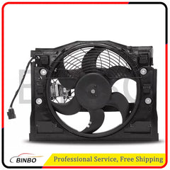 Ac Condenser Cooling Fan For BMW 320i 323i 325i 328i 330i 99-06 64546988913 07FC0E-D4 - KOEEK