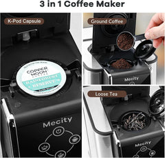 Coffee maker 3 in 1 Single cup coffee maker, instant coffee maker 07FC0E-D4 - KOEEK