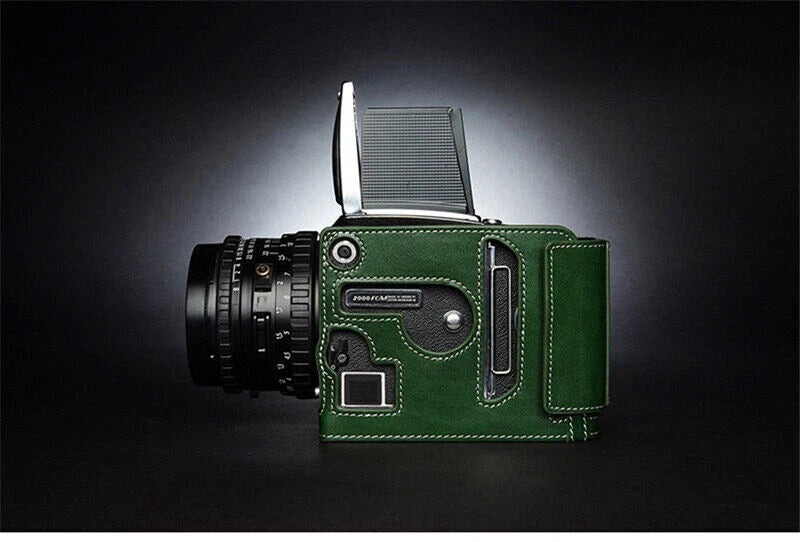 Leather Camera Case Cover for Hasselblad 2000FC /FCM/FCW Handmade Gift 07FC0E-D4 - KOEEK