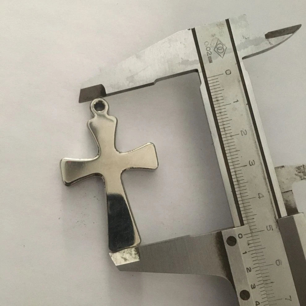 TA15 Titanium alloy Cross Pendant Durable Outdoor EDC Jewelry 07FC0E-D4 - KOEEK