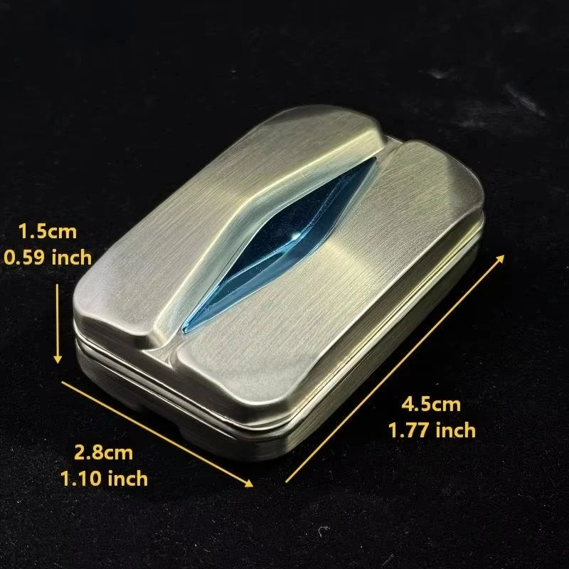EDC Fidget Slider Future Eyes Zinc Alloy Fidget Toy Unlimited Push Haptic Slider 07FC0E-D4 - KOEEK