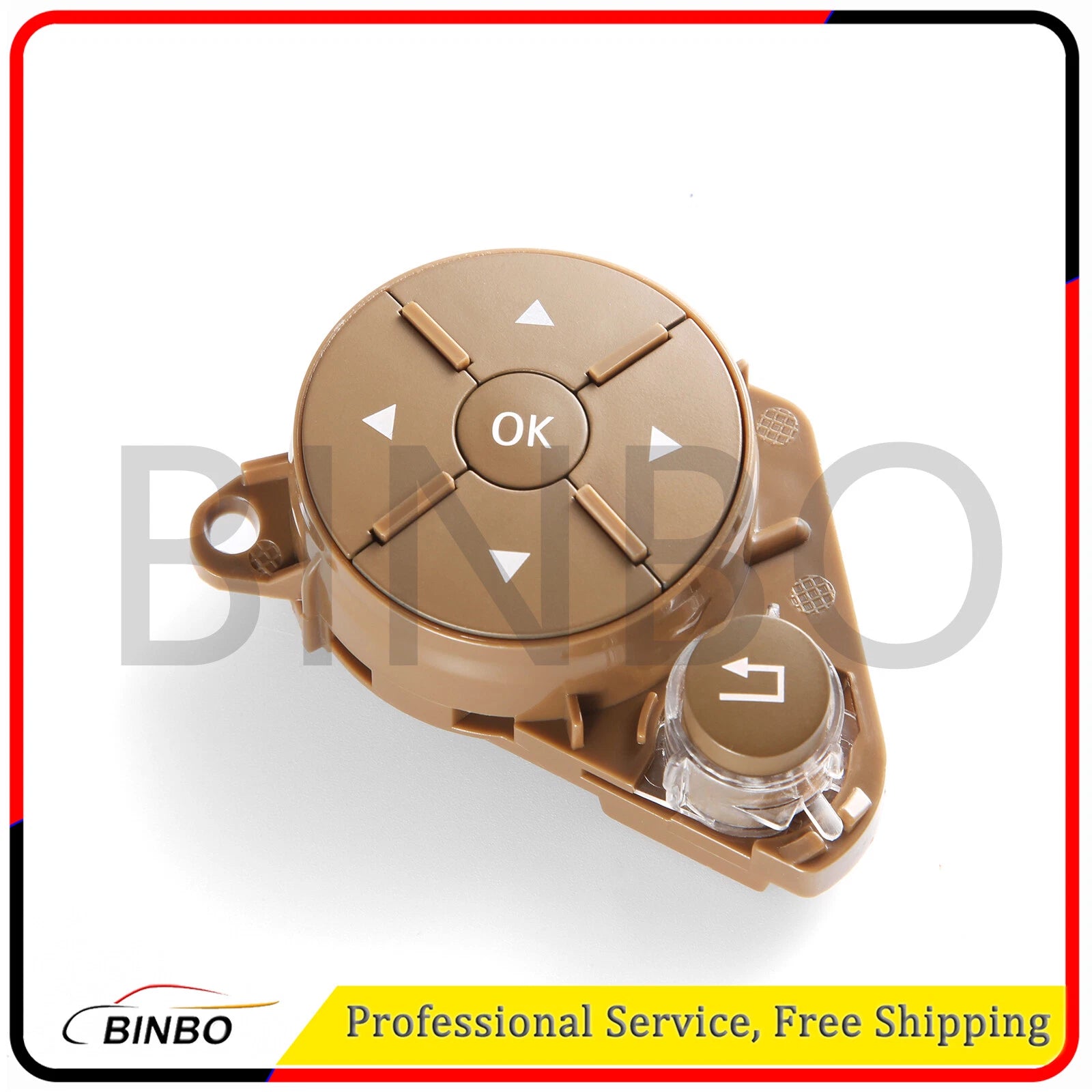 Left Steering Wheel Sync Control Switch Button For Benz W204 W212 C/E/GLK-CLass 07FC0E-D4 - KOEEK