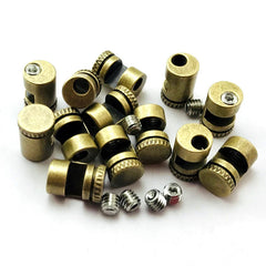 3pcs Thumb Stud Brass for Buck 110 Suitable knife back thickness 3.1/3.5/4mm 07FC0E-D4 - KOEEK