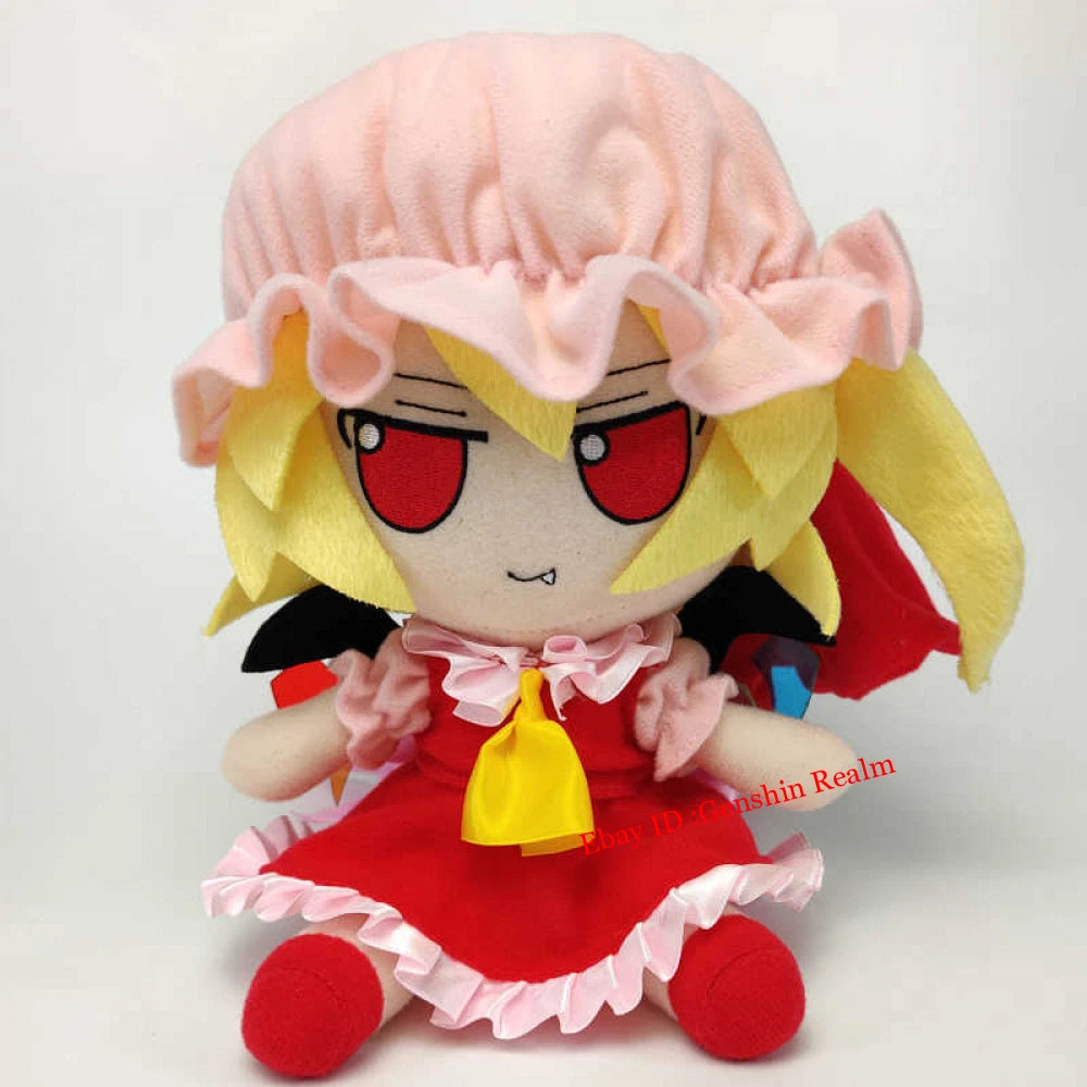 Anime Touhou Project Fumo Series Flandre Scarlet Plush Doll Cartoon Gift 20cm 07FC0E-D4 - KOEEK