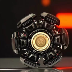 Open Armor Linkage Stainless Steel Fidget Spinner - EDC Stress Relief, ADHD Toy 07FC0E-D4 - KOEEK