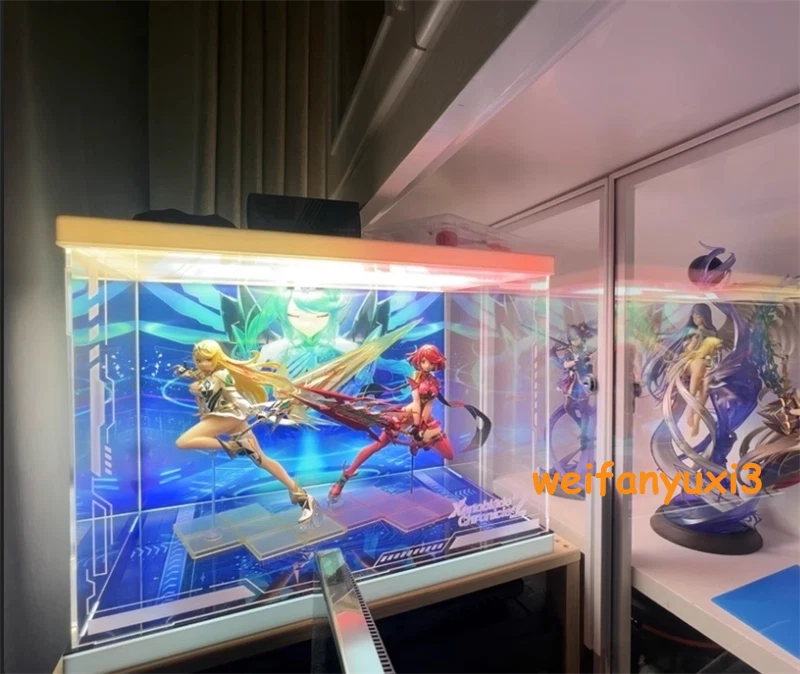 GSC Max Factory Xenoblade 2 Homura Hikari 1/7 Figure Customized Display Case 07FC0E-D4 - KOEEK