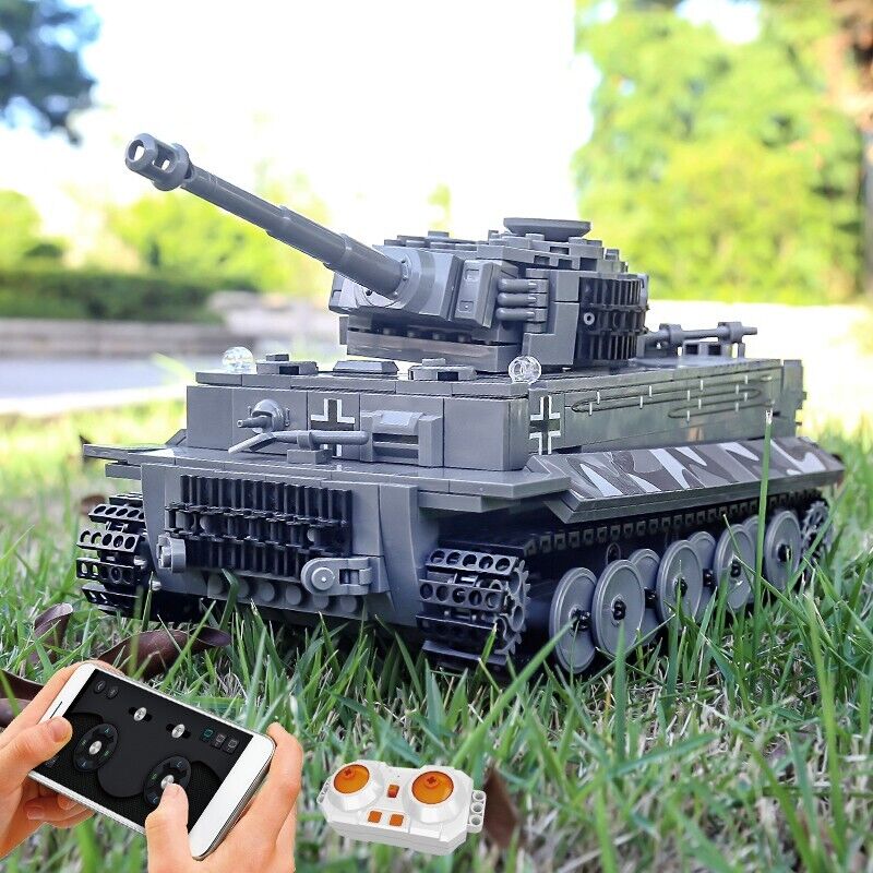 new Mould King 20014 Battle Tiger Tanker Remote Control Technic Building Blocks Kit MOULD KING - KOEEK