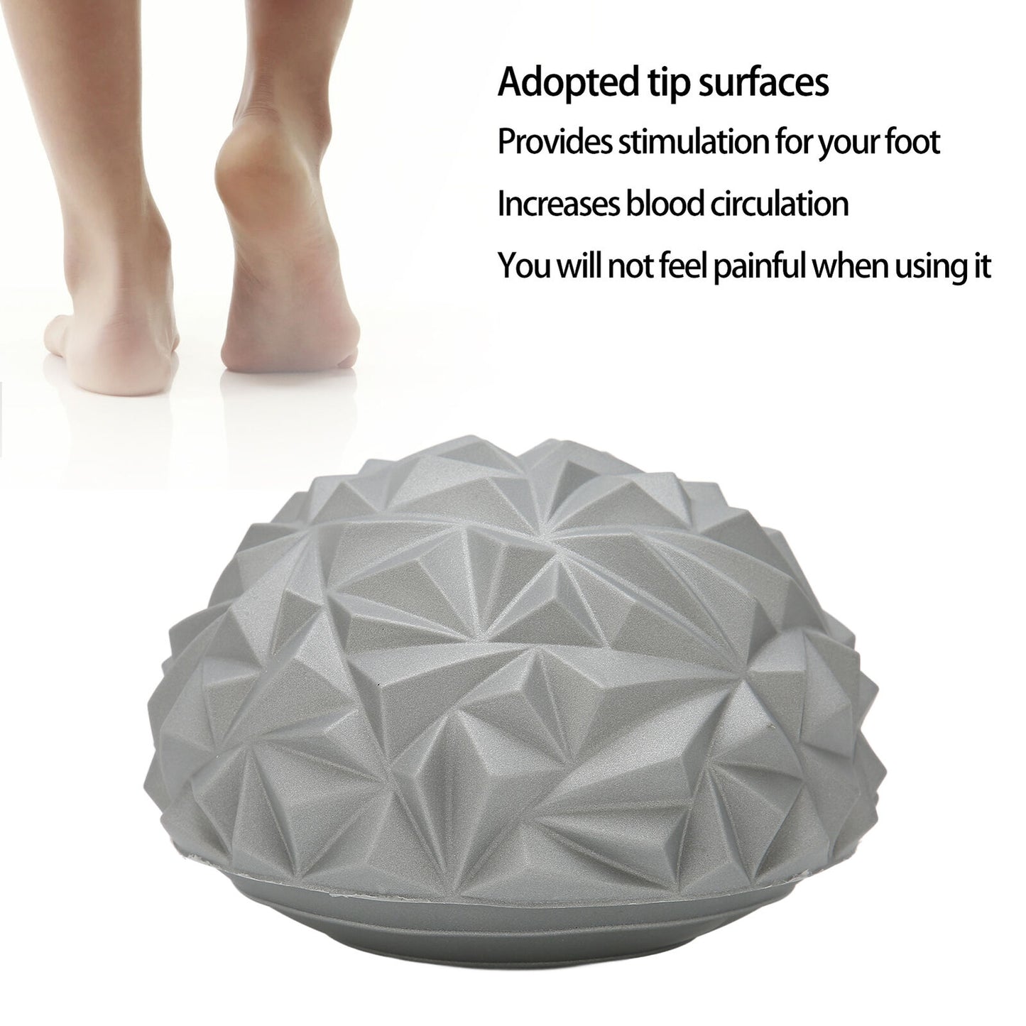 new Massage Ball Balance Plantar Fasciitis Relieve Sole Massager Deflate State HGF koeek - KOEEK