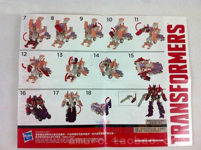 Transformers Optimus Prime Evasion Mode Age Of Extinction Figure Hasbro Official HASBRO - KOEEK