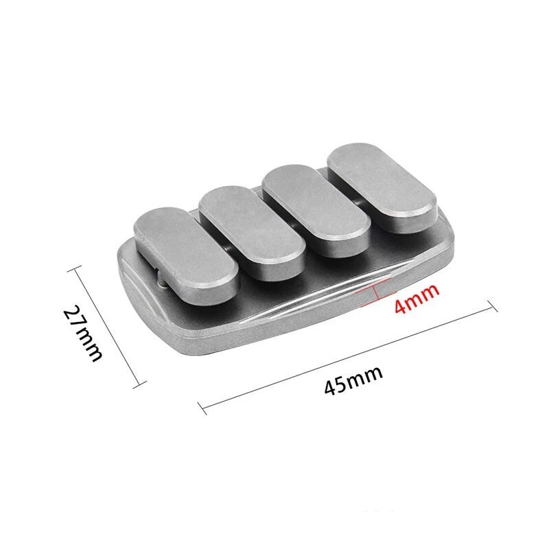 Seesaw Metronome Card Hand Fidget Adult EDC Stress Relief Bang-Bang Rhythm Card 07FC0E-D4 - KOEEK