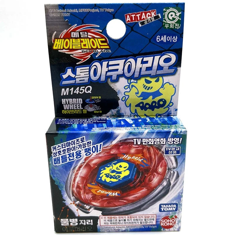 Tomy Takara Storm Aquario M145Q Hybrid Wheel Beyblade Metal Fusion Booster BB24 TAKARA - KOEEK