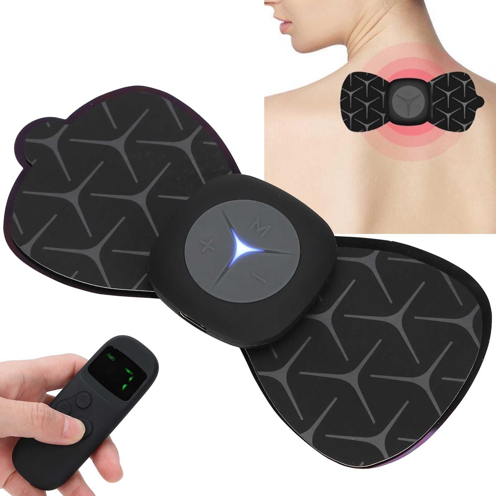 new Wireless TENS Machine For Pain Relief Mini Cervical Massager Portable TENS HGF koeek - KOEEK