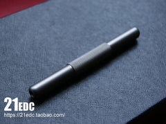 Frosted Titanium Alloy Snuff Tube Snuff Pipe Snuff Straw Snuff Snorkel EDC Tool 07FC0E-D4 - KOEEK