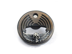 EDC Portable Retro Brass Skull Bottle Opener Necklace Bead Keychain Pendant Tool 07FC0E-D4 - KOEEK