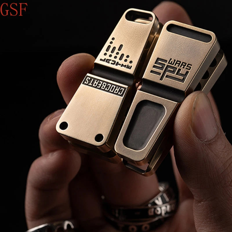 LAUTIE EDC Crocbeats Alligator Telegram Lautie Fidget Toys Lautie Spinner Gift 07FC0E-D4 - KOEEK