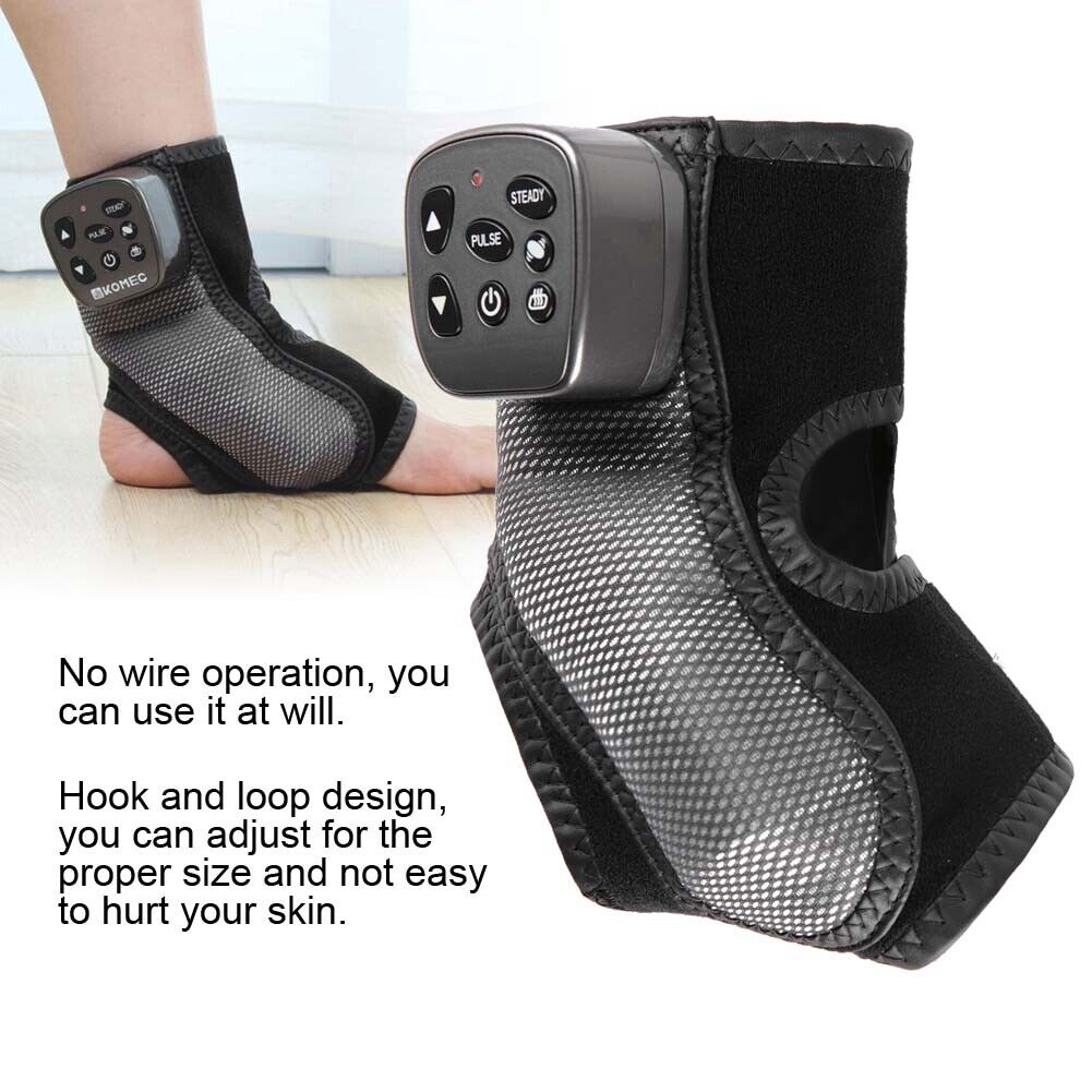 new Electric Foot Ankle Massager Pain Relief Mode  Vibration Hot Compress koeek - KOEEK